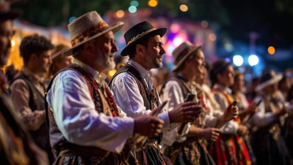 Folk Festivals Across Regions Showcase Different Cultural Practices Across Scotland, Wales, and England